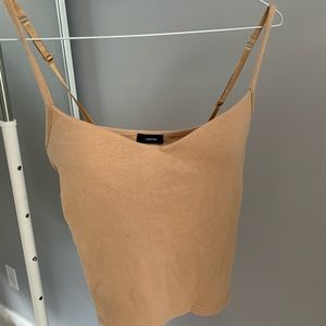 Seduction Built-in-bra Spaghetti Strap Top